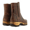 Veronika-Damen-Clog-Stiefelette-woody-farbe: caffe (braun), ganzjahres, kalbslederfutter