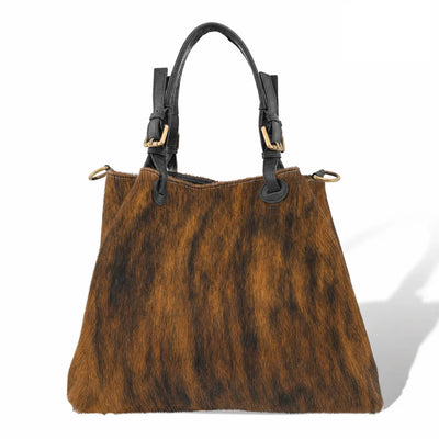 Victoria - practical large fur bag woody®