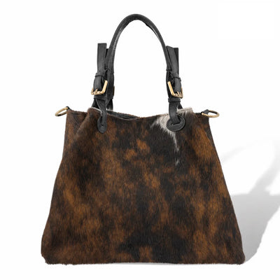 woody Victoria - schicke große Handtasche, Handtasche aus Kuhfell, Ansicht 3, handgemacht in Österreich