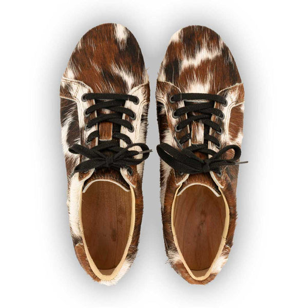 [Fell Natur] Wayne Fell Herren Clog Sneaker, Herrenclog Sneaker, sneakers clogs herren mit biegsamer nachhaltiger holzsohle, der bestseller, holzclogs woody, woody schuhe, woody shoes, handgemachte holzschuhe aus österreich, kärnten, farbe: tricolore rinder naturfell