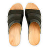 yvonne-farbe: nero-schwarz_clogs pantoletten damen mit biegsamer nachhaltiger weidenholzsohle, holzclogs woody, woody schuhe, woody shoes, handgemachte holzschuhe aus österreich, kärnten