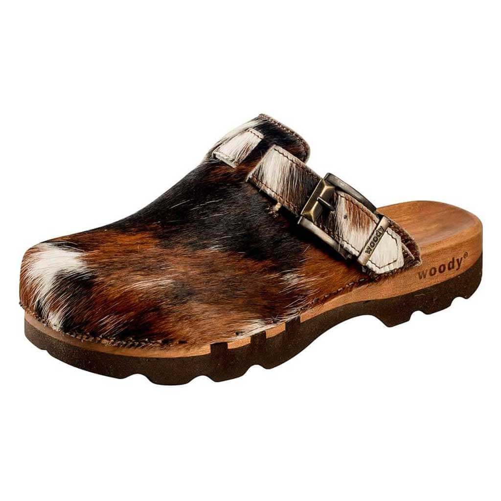 Lukas Clog with a flexible sole made from willow wood