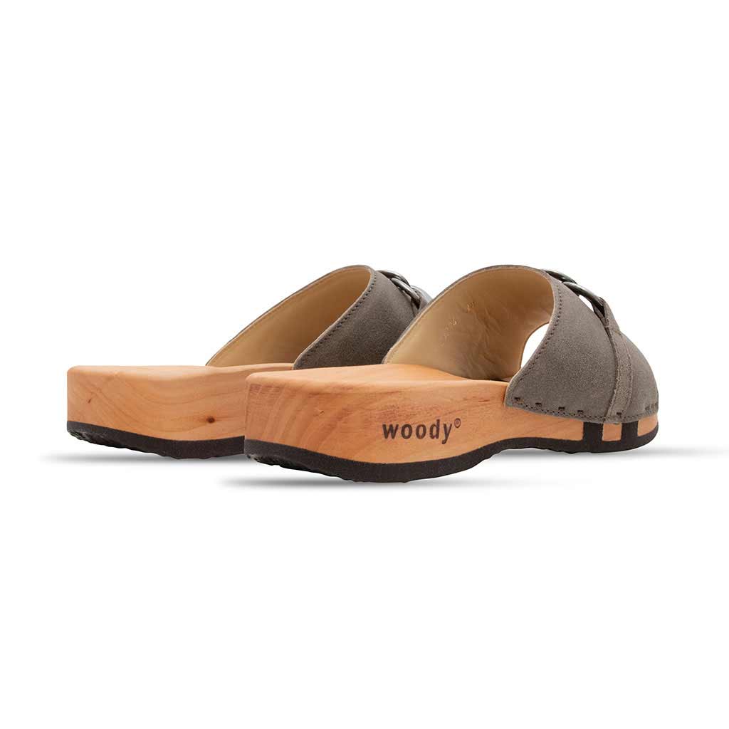 Carlo - Herren Clog Pantolette mit biegsamer Sohle aus Holz Carlo - Herren Clog Pantolette mit biegsamer Sohle aus Holz