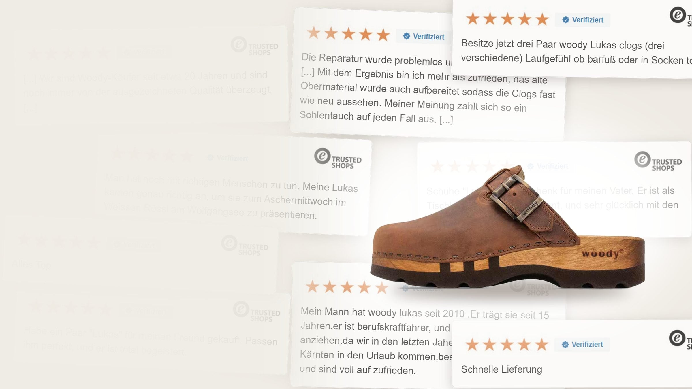 woody Lukas Herren Clog, Hintergrund aus echten Kundenbewertungen